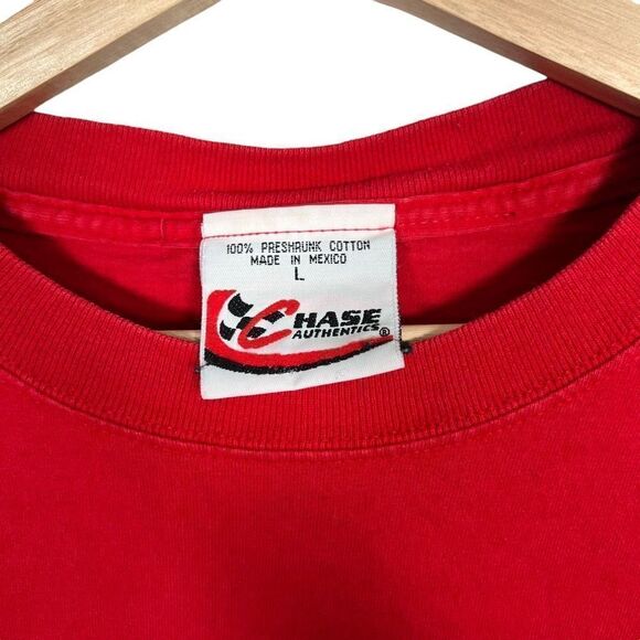 Vintage Y2K Casey Mears Nascar Racing Chase Authentics T-shirt Mens L - Picture 6 of 6
